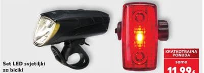 Set LED svjetiljki za bicikl