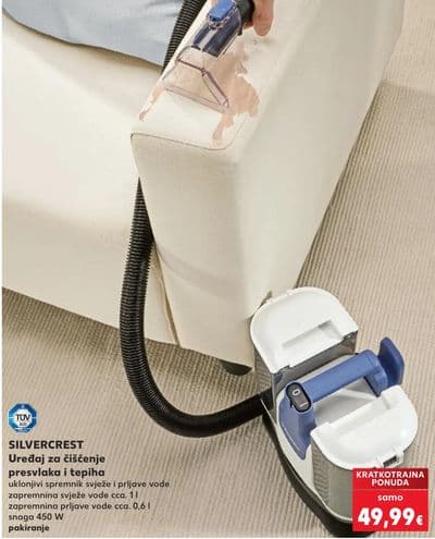 SILVERCREST SILVERCREST Uređaj za čišćenje presvlaka i tepiha