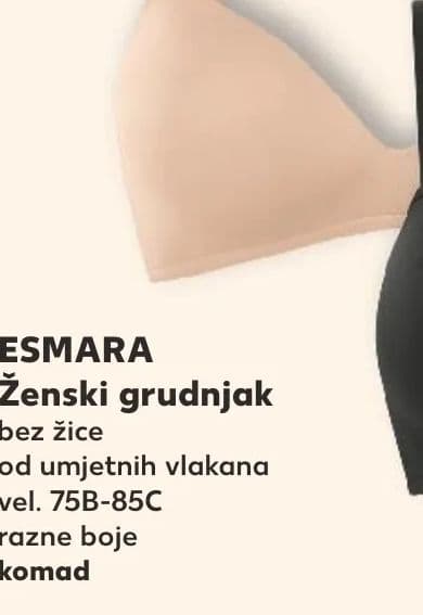 ESMARA ESMARA Ženski grudnjak