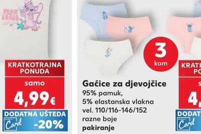 Gaćice za djevojčice
