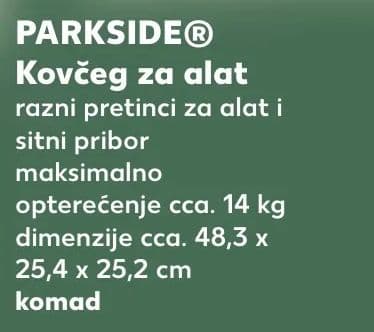 PARKSIDE PARKSIDE® Kovčeg za alat