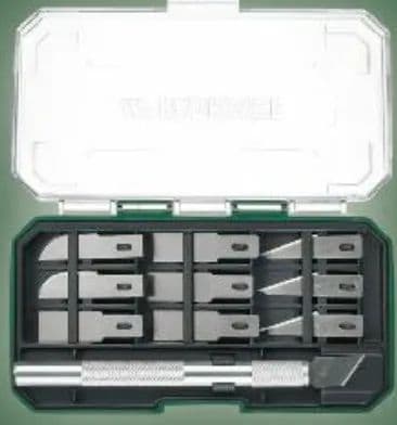 PARKSIDE PARKSIDE® Set preciznih noževa držač oštrica 10 rezervnih oštrica set