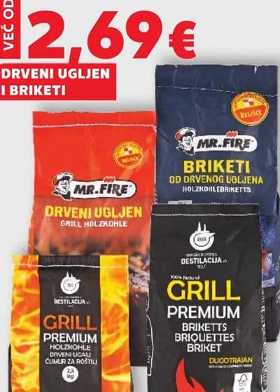 MR.FIRE DRVENI UGLJEN I BRIKETI