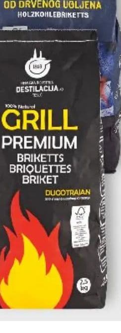 DESTILACIJA GRILL PREMIUM BRIKETTES BRIKET