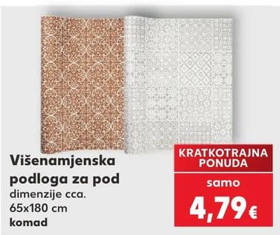 Višenamjenska podloga za pod