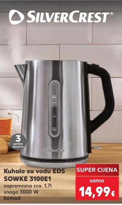 SILVERCREST Kuhalo za vodu EDS SOWKE 3100E1