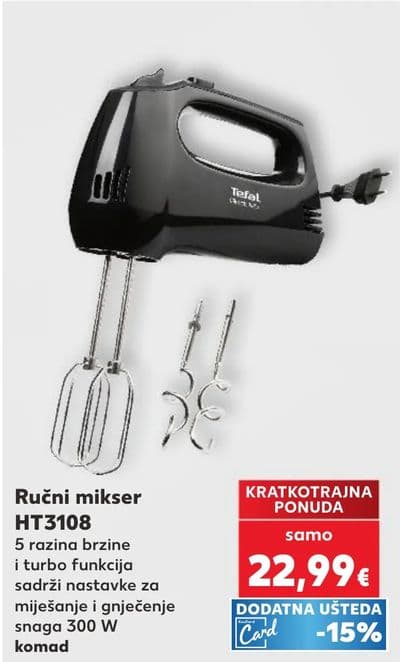 Tefal Ručni mikser HT3108