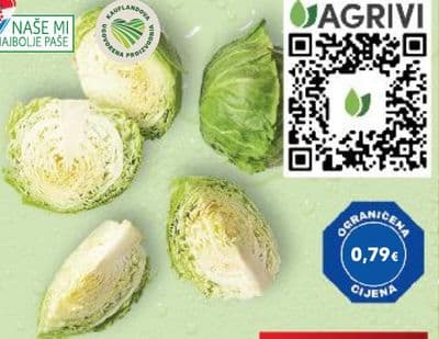 Domaći kupus mladi