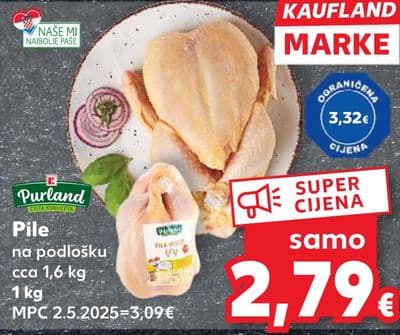 Purland Pile na podlošku