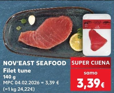NOV'EAST SEAFOOD Filet tune