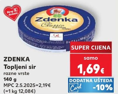 ZDENKA ZDENKA Topljeni sir
