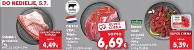 Dutch Veal Teleća lopatica s kostima
