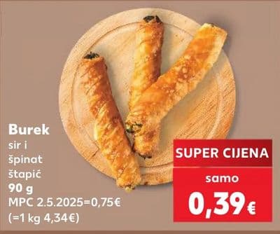 Burek sir i špinat