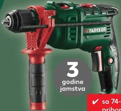 PARKSIDE PARKSIDE® Udarna bušilica PSBM 750 C3