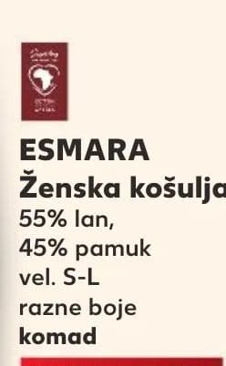 ESMARA ESMARA Ženska košulja