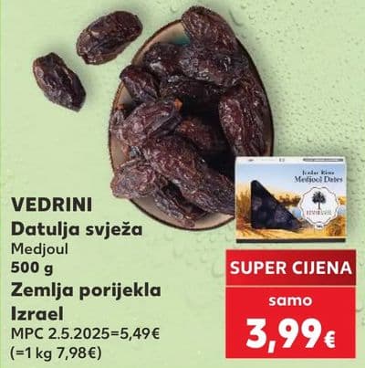 VEDRINI Datulja svježa Medjoul