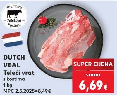 DUTCH VEAL Teleći vrat s kostima