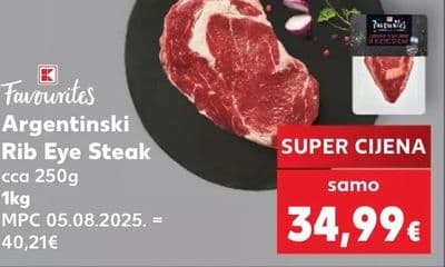 Favourites Favourites Argentinski Rib Eye Steak