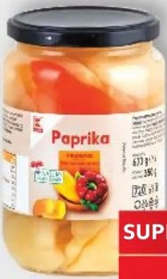 KLASIK Paprika rezana
