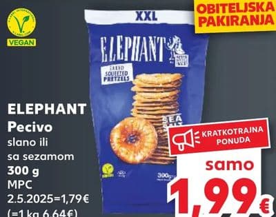ELEPHANT Pecivo