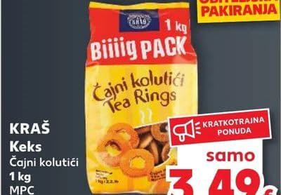 KRAŠ Čajni kolutići Tea Rings