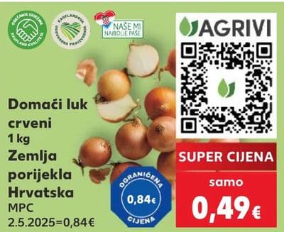 Domaći luk crveni