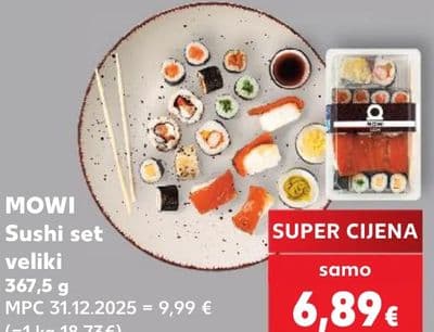 MOWI MOWI Sushi set veliki