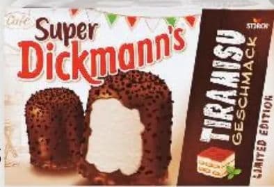 Dickmann's SUPER DICKMANNS Desert pjenasti s kakaovim preljevom Tiramisu