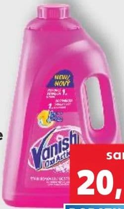 VANISH Vanish Sredstvo za odstranjivanje mrlja pink 3 L