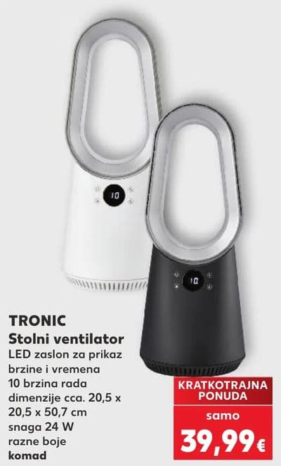 TRONIC Stolni ventilator