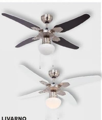 LIVARNO Stropni ventilator s LED svjetiljkom