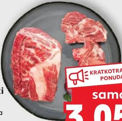 Svinjski vrat s kostima