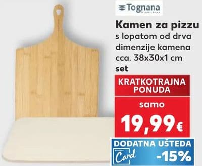 Tognana Kamen za pizzu s lopatom