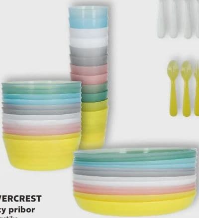 SILVERCREST SILVERCREST Party pribor od plastike