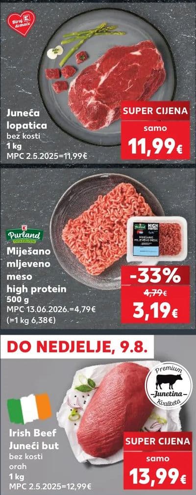 Juneća lopatica bez kosti