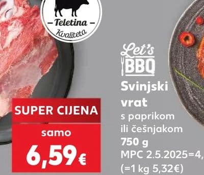 DUTCH VEAL Teleći vrat s kostima
