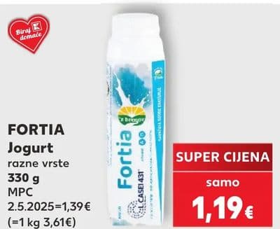 FORTIA Jogurt razne vrste