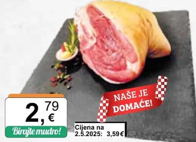 Svinjska koljenica s kosti rinfuza