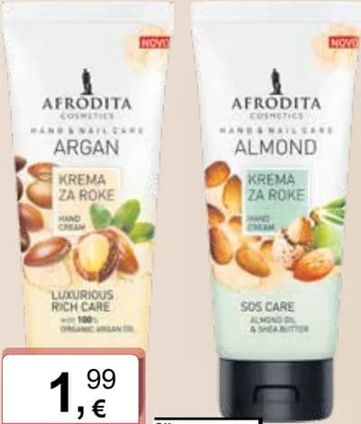 Afrodita Kreme za ruke 100 ml Afrodita badem