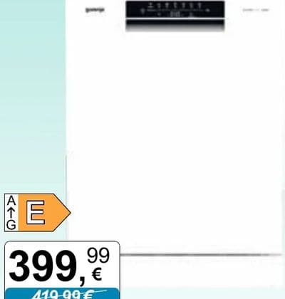 Gorenje Perilica posuđa Gorenje GS643E90W