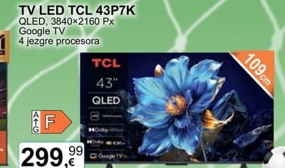 TCL TV LED TCL 43P7K