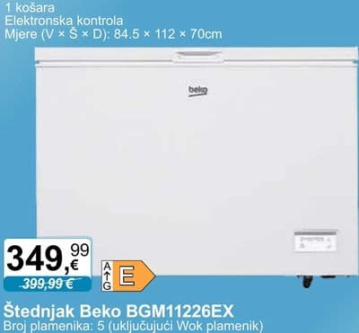 Beko Zamrzivač Beko CF316EWN
