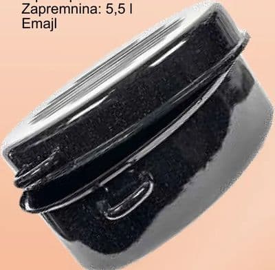 Emajl Pekač S poklopcem