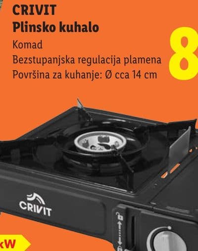 CRIVIT CRIVIT Plinsko kuhalo