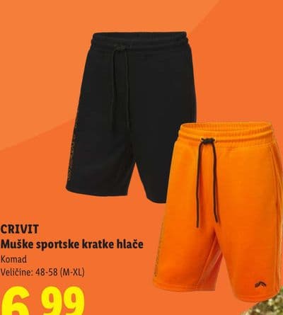 CRIVIT CRIVIT Muške sportske kratke hlače