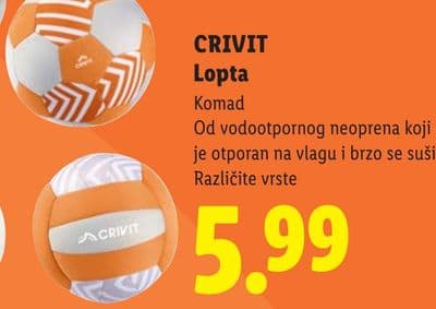 CRIVIT CRIVIT Lopta