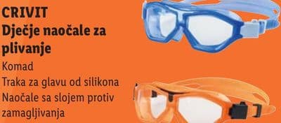 CRIVIT Dječje naočale za plivanje