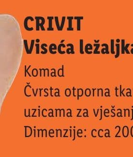CRIVIT CRIVIT Viseća ležaljka