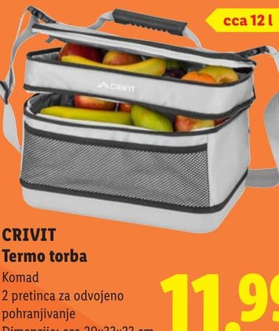 CRIVIT Termo torba