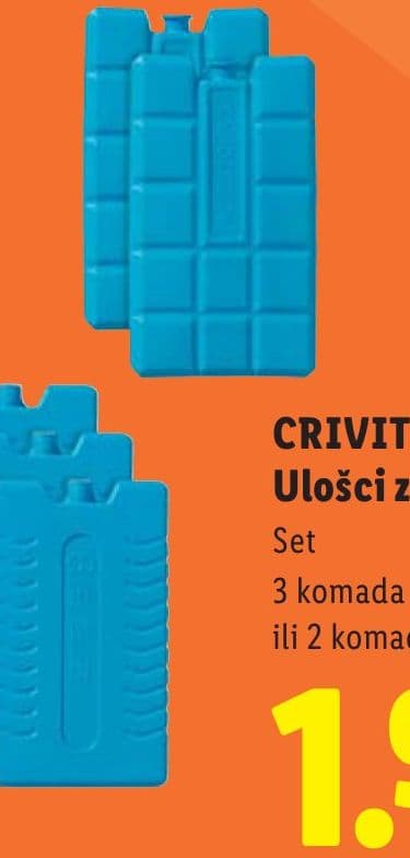 CRIVIT Ulošci za hlađenje